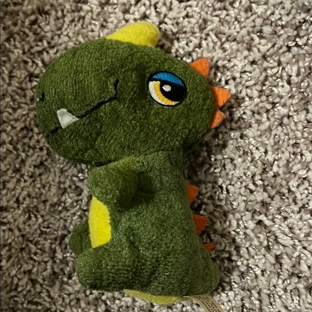 Green Dinosaur Stuffed Animal Toy